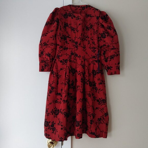 Amish Mennonite Girl Handmade Cape Dress 29" Chest 26"W Handmade Modest Children - Picture 3 of 14